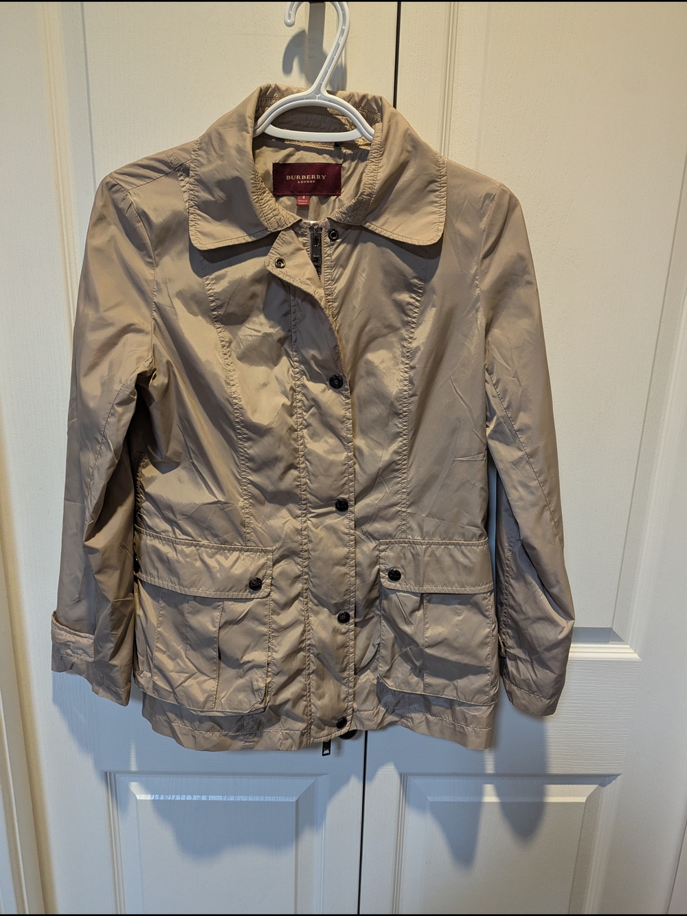 Burberry Women's Tan Trench Jacket